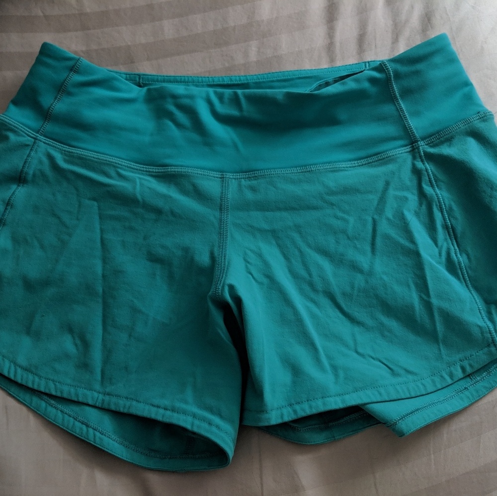 Lululemon speed shorts